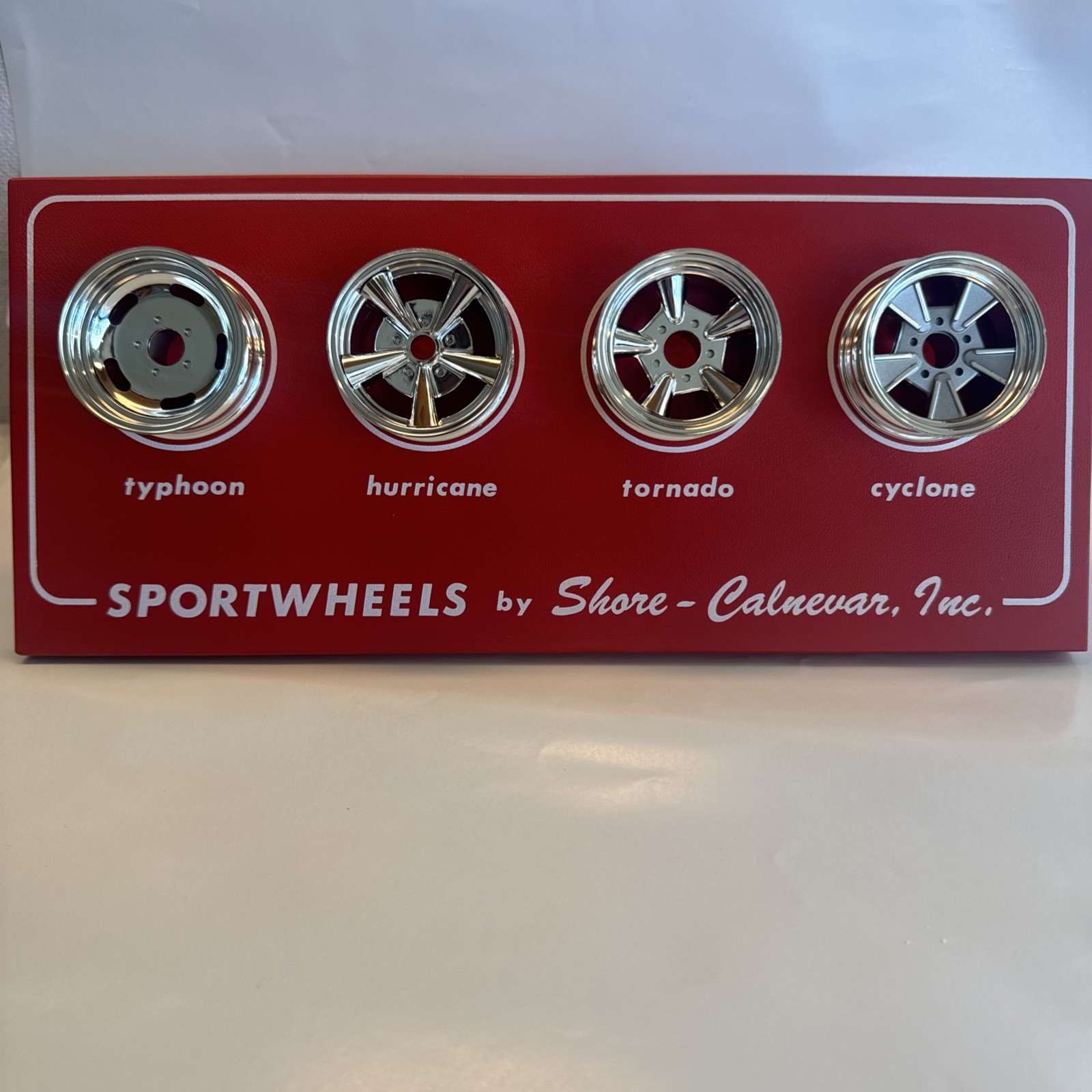 Vintage 1960 SPORTSWHEELS Display -12.5\