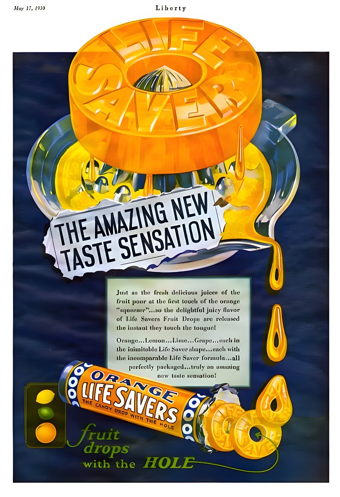 Lifesavers Vintage Advertisement Poster Art Premium Photo Print 4 Sizes
