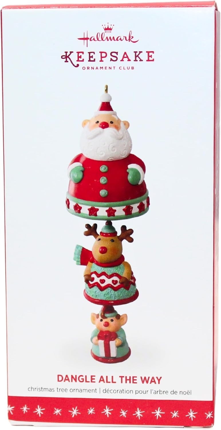 Hallmark Keepsake Ornament 2016 Member Exclusive DANGLE ALL THE WAY Ornament NIB