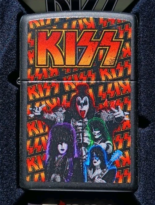 Kiss Zippo Lighter Dynasty Rock Logo Creatures Destroyer Rare Design Heavy Metal
