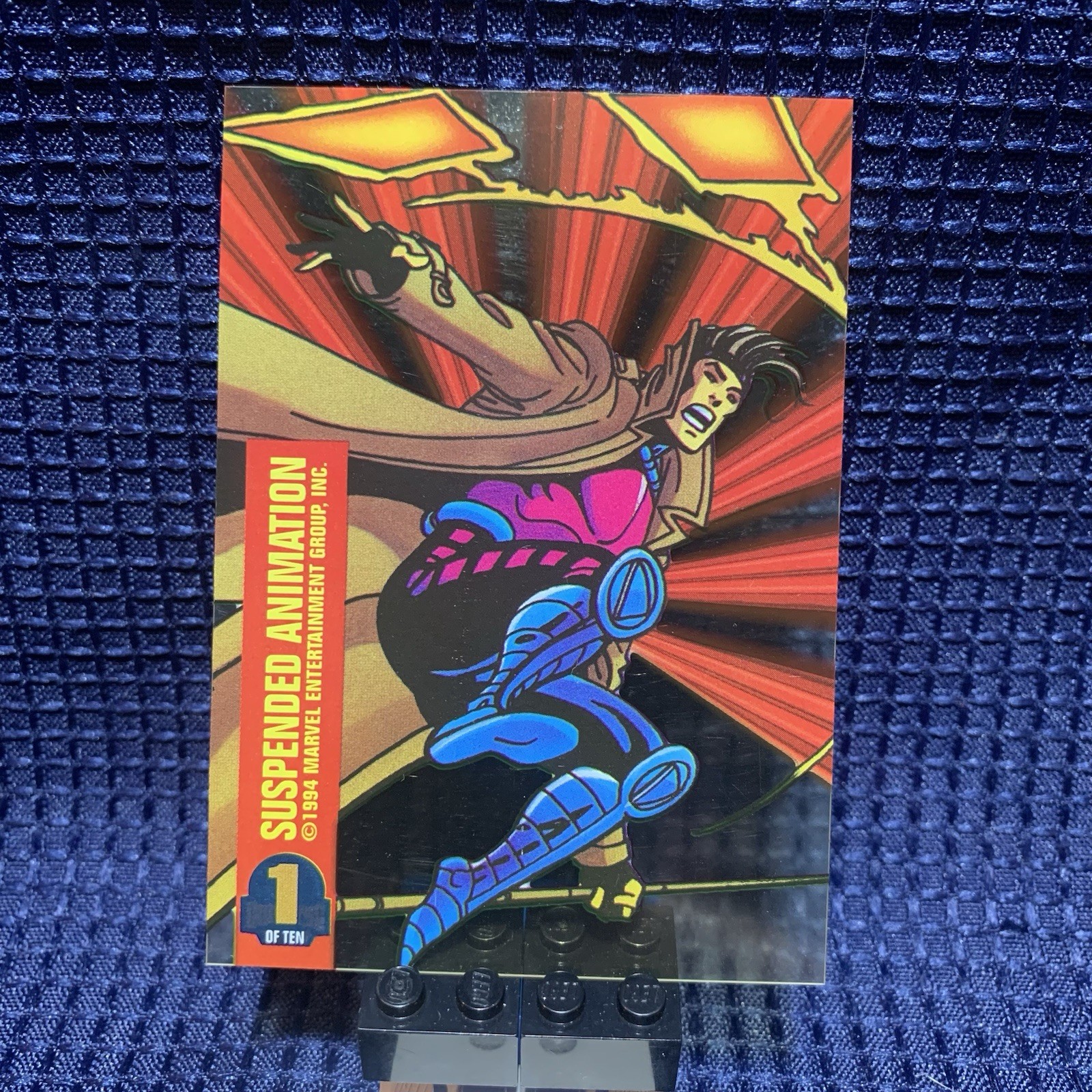 Fleer 1994 Marvel Universe Suspended Animation Gambit #1 