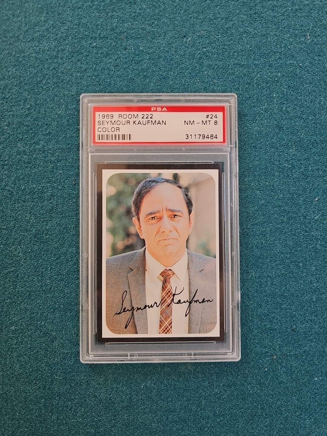 1969 Room 222 Seymour Kaufman Color #24 PSA 8 Pop 1  One