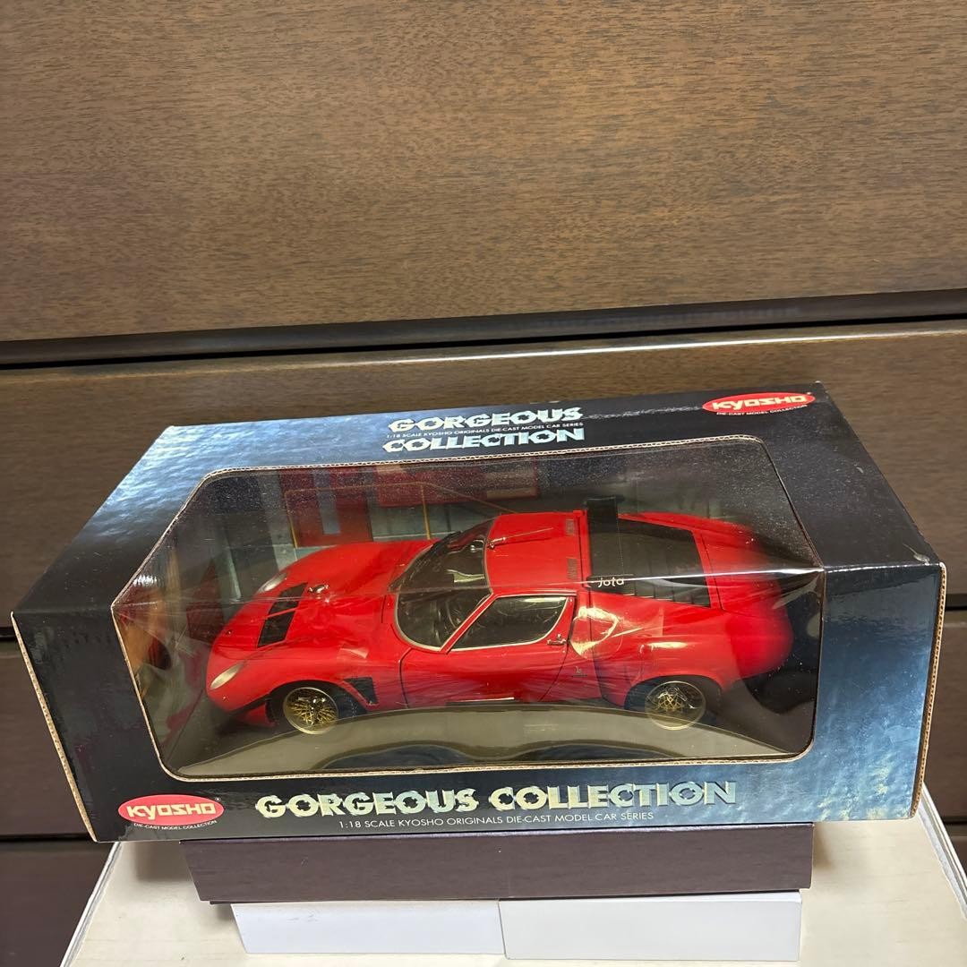 Kyosho Lamborghini Jota SVR 1/18 Scale Diecast Mini Car Unused Unopened Kyosho Lamborghini Jota SVR 1/18 Scale Diecast Mini Car Unused Unopened