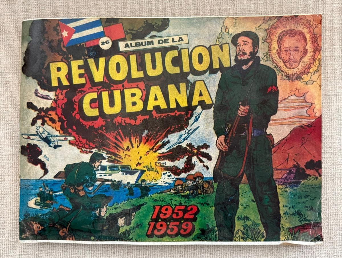 Cuba History Original Album Revolution Cards 1952-1959 Cuban Fidel Castro Photo