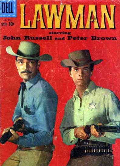 Four Color Comics (2nd Series) #970 VG; Dell | low grade - 1959 Lawman John Russ