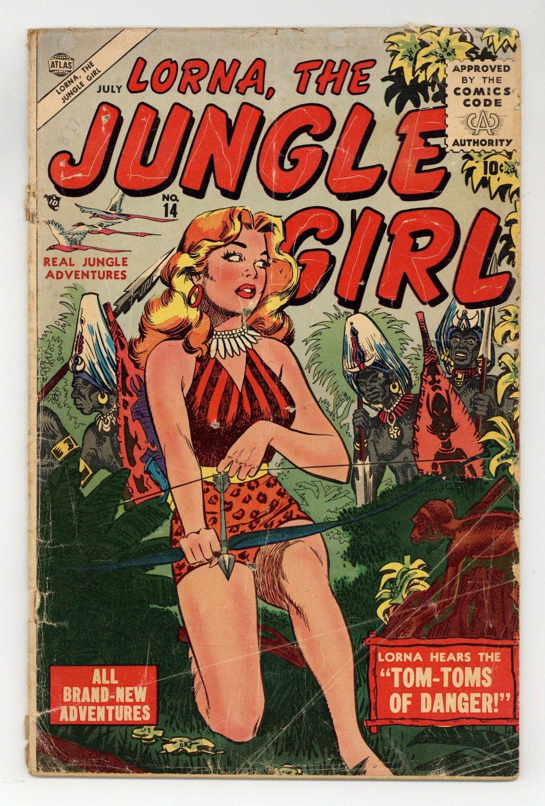 Lorna the Jungle Girl #14 GD 2.0 1955