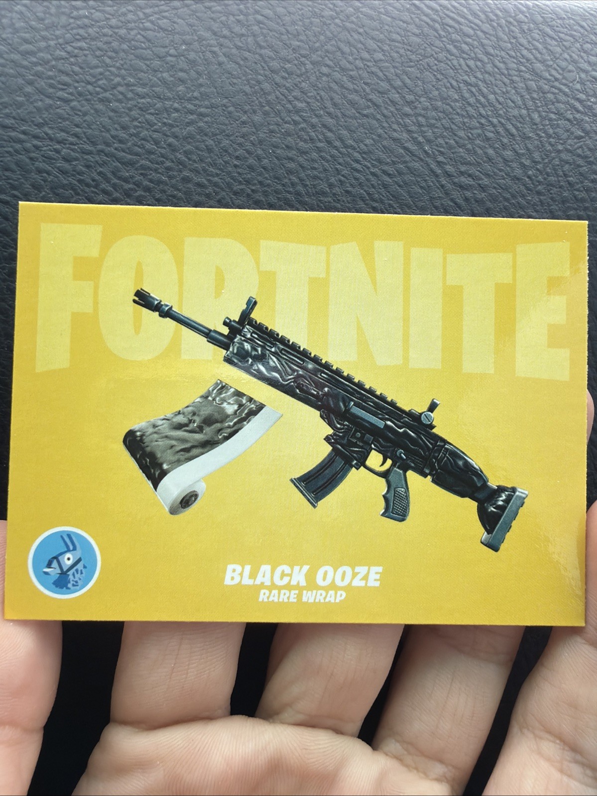 Fortnite Black Ooze and Black Violet Super Rare - 2021 Panini Series III #W14