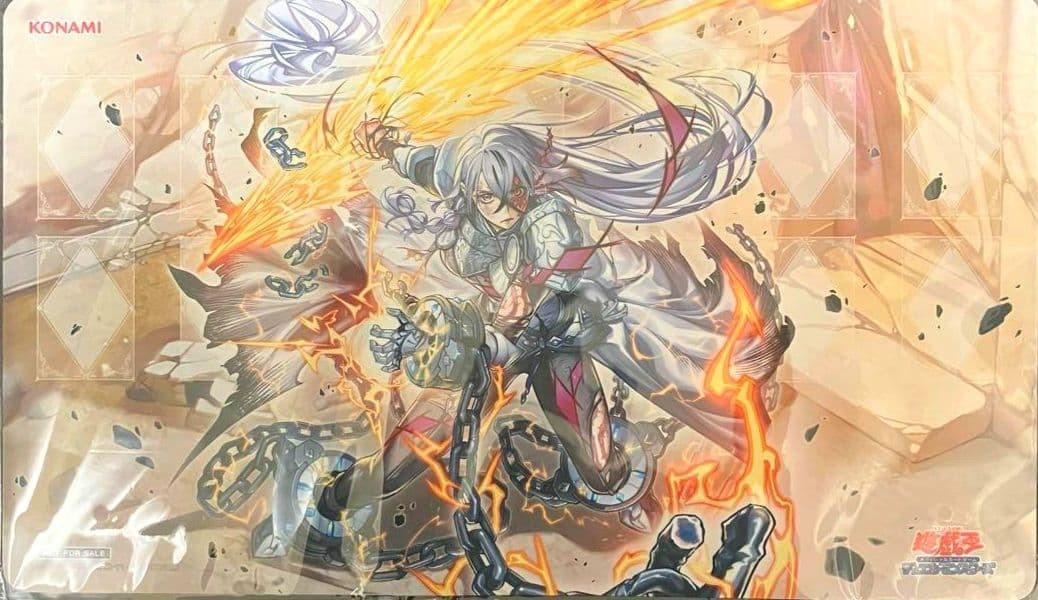 Yu-Gi-Oh Dogmatika Fleurdelis, the Ethereal Radiant Playmat