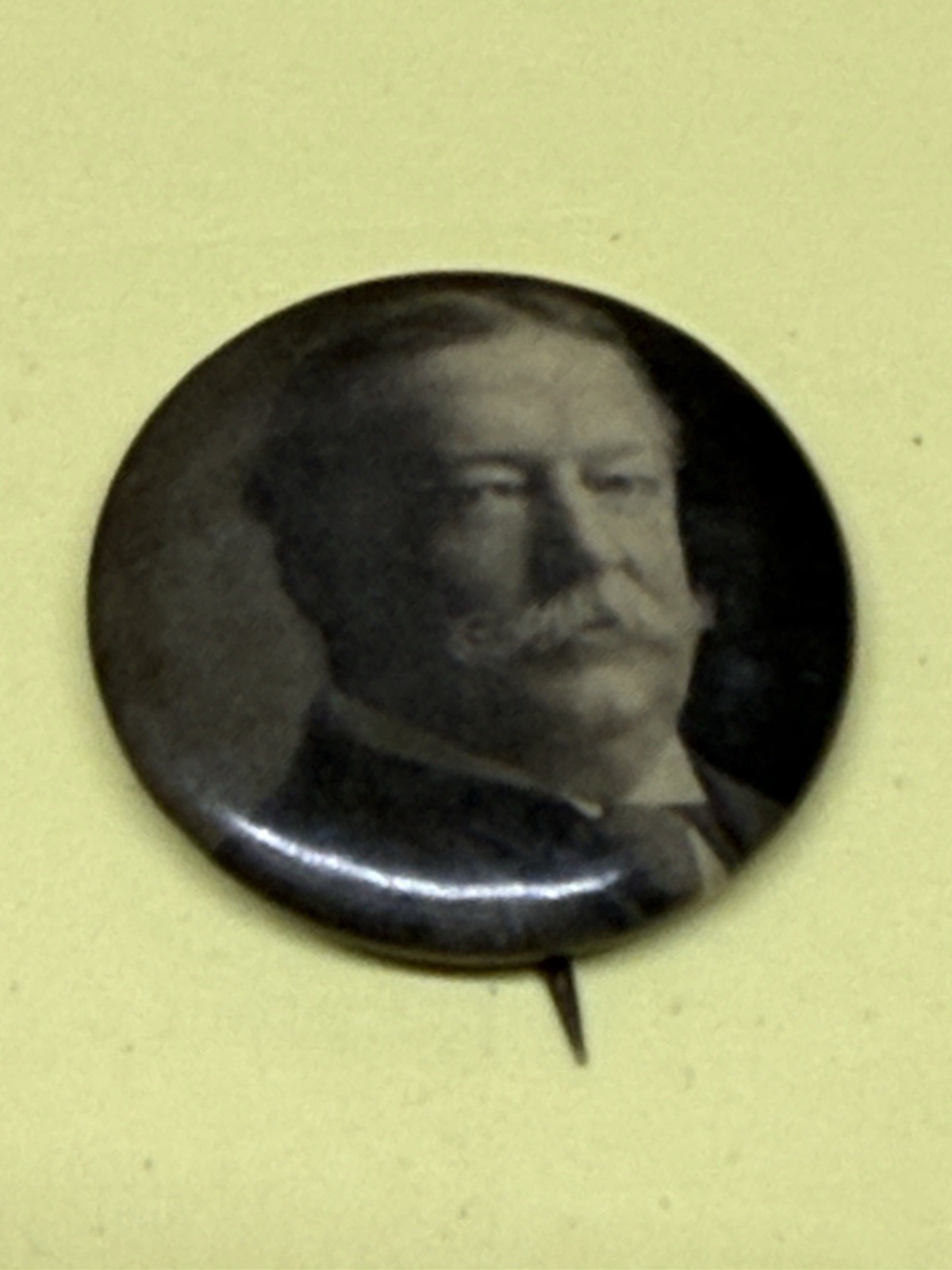 1908 William Howard Taft Political Campaign President Election Button 1