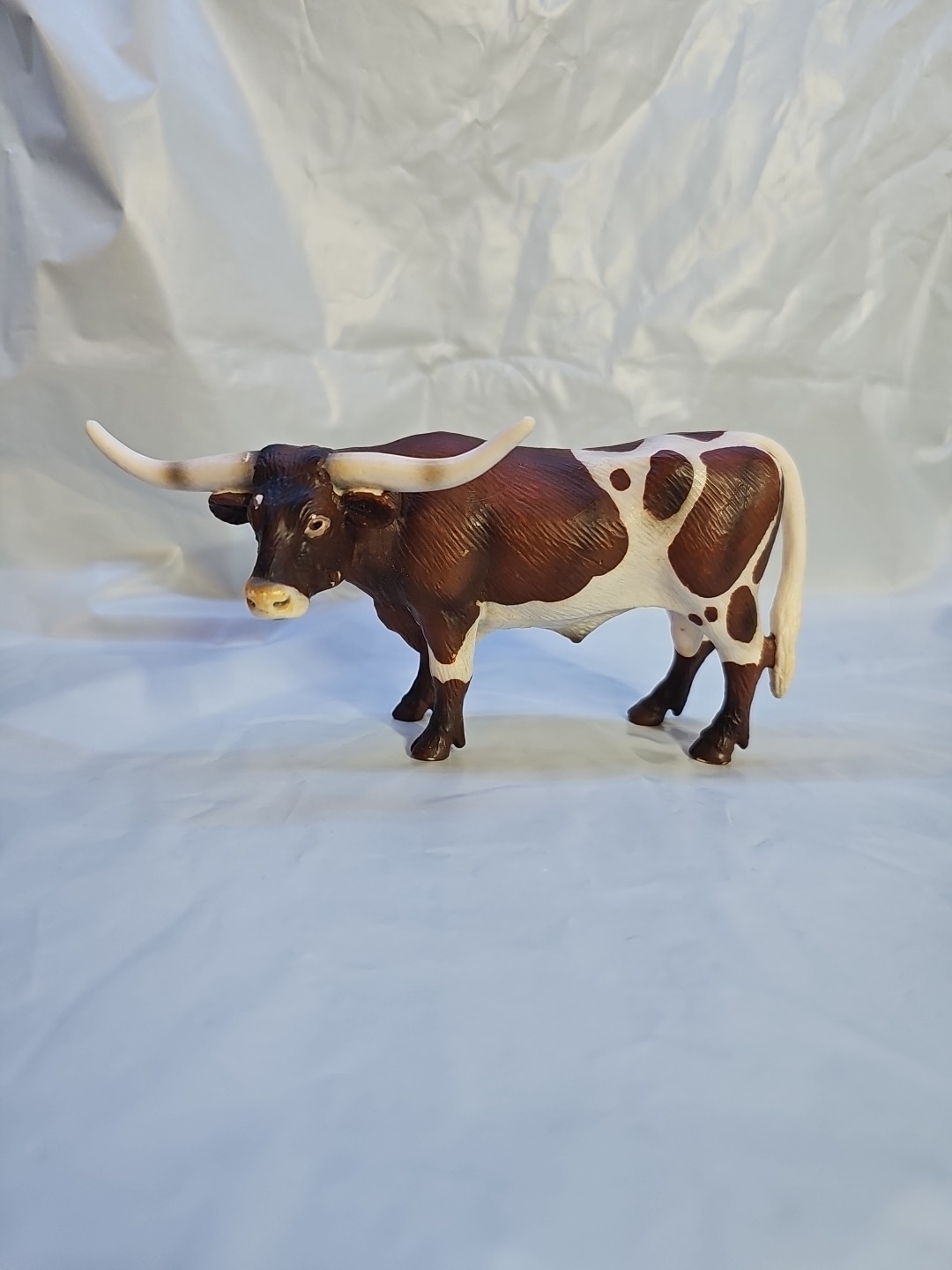 Schleich Texas Longhorn Bull Steer 2002 Retired Farm Animal 13275 Figure Toy 6\