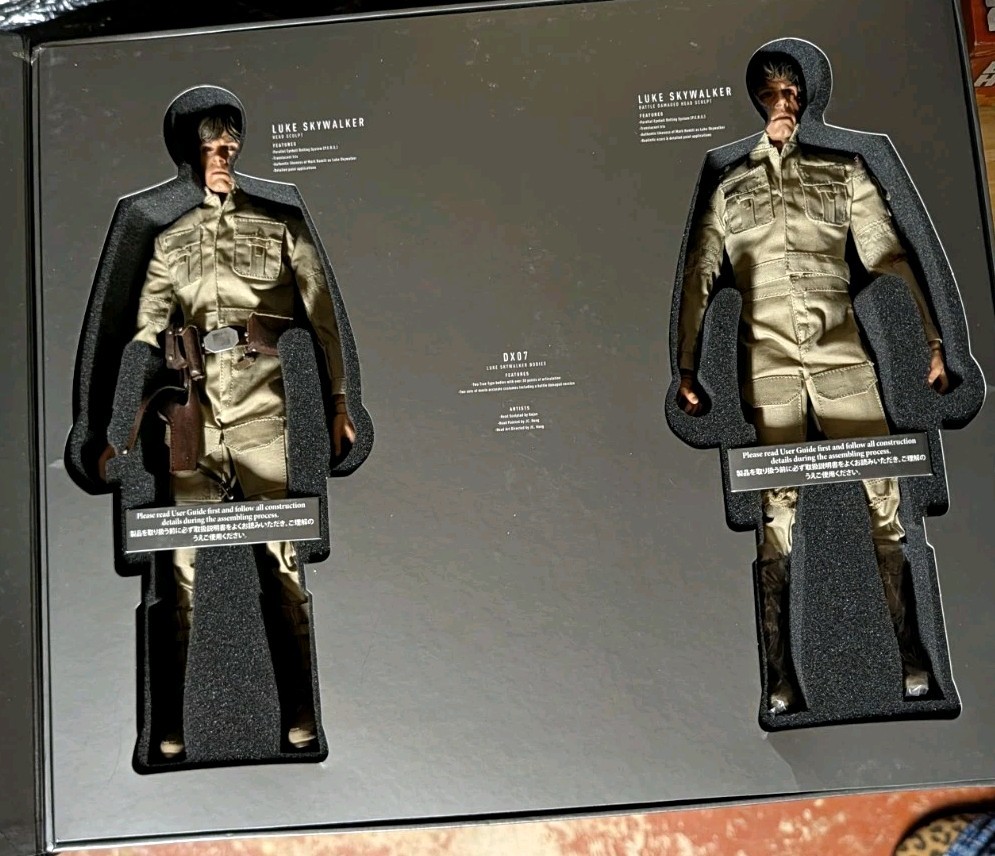 Movie Masterpiece Deluxe 1/6 Scale Star Wars Luke Skywalker Bespin Hot Toys