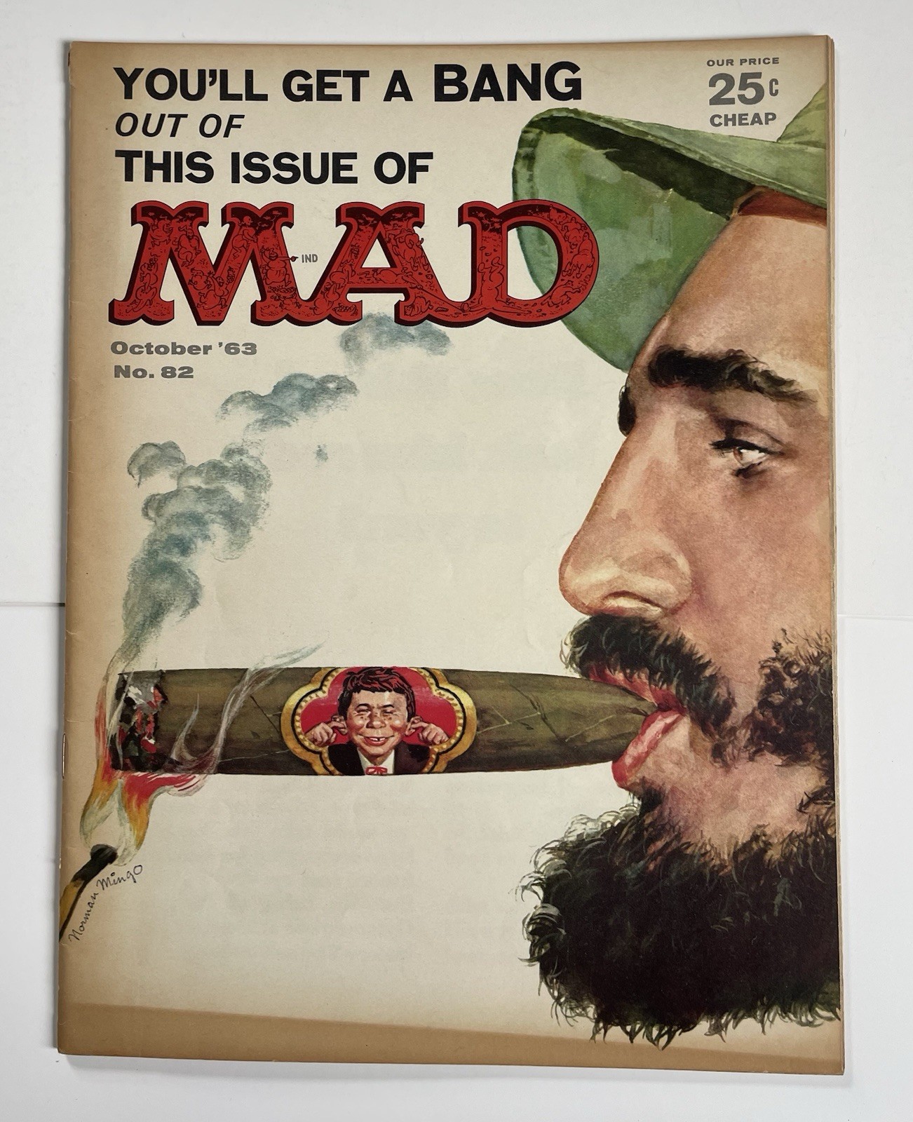 Mad Magazine 82 October 1963 Fidel Castro