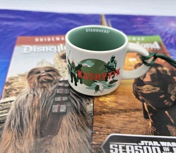 2025 Starbucks May The 4th Star Wars Discovery Kashyyyk  Mini Mug Ornament  2oz 