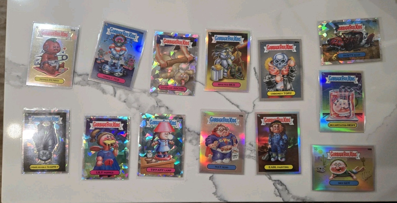 2022 Topps Chrome Garbage Pail Kids S/13 In Sleeves 2022 Topps Chrome Garbage Pail Kids S/13 In Sleeves
