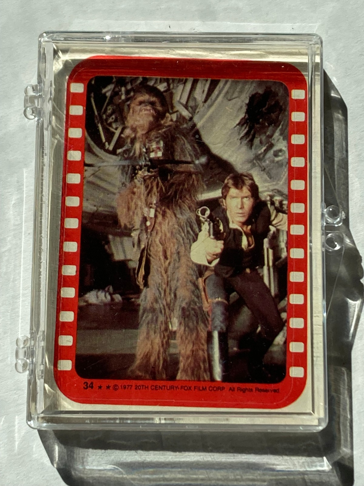 1977 Topps Star Wars Series 4 (Green) Stickers - 11 Card Lot NM/MT