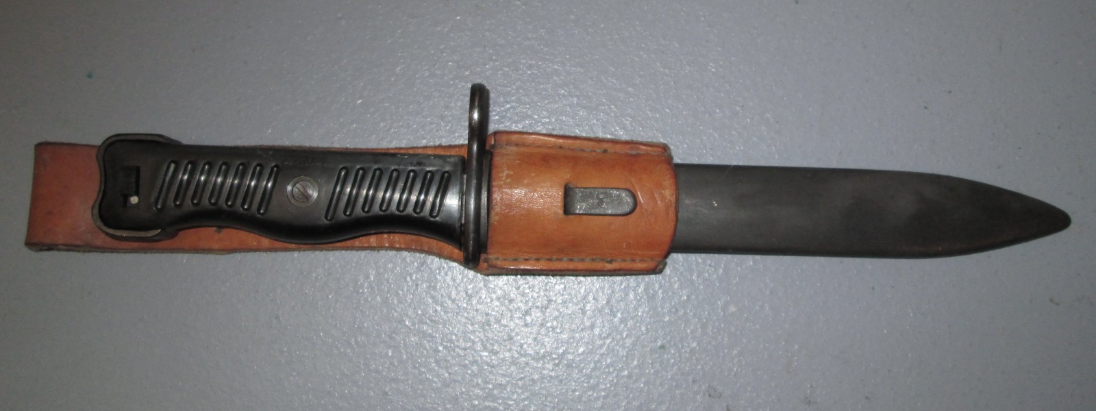 Vintage Original Yugoslavian Bayonet W/Scabbard, M56