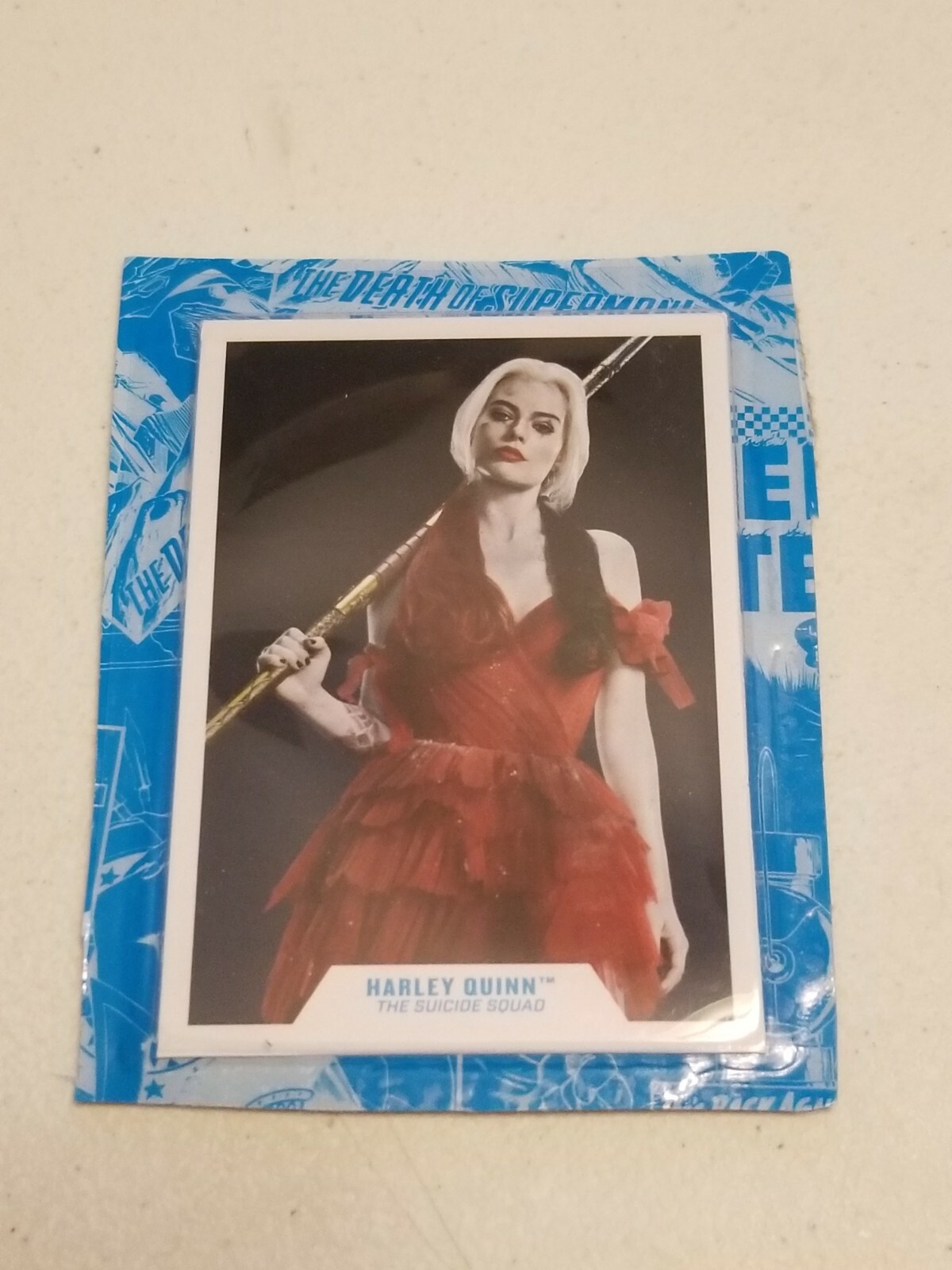 New McFarlane DC Harley Quinn Margot Robbie Suicide Squad Character Trading Card