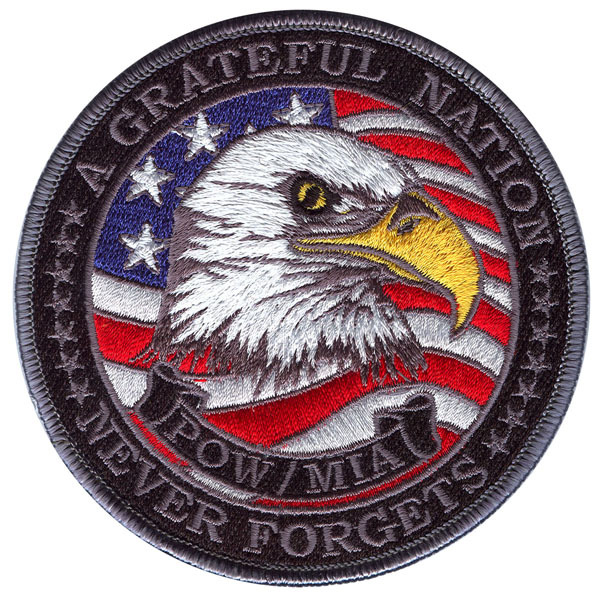 POW MIA  A GRATEFUL NATION NEVER FORGETS EAGLE FLAG  4