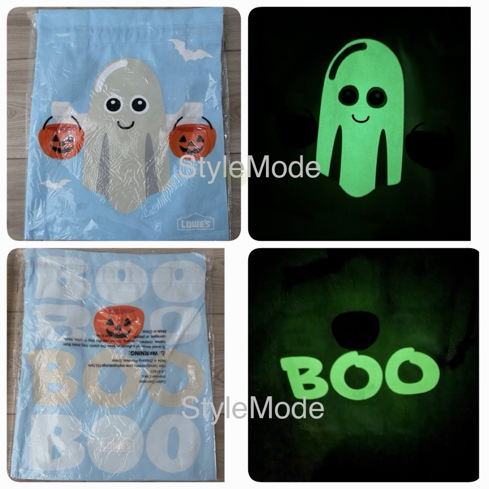 Lowe’s Halloween Trick Treat Bag Glow In Dark Limited Edition NEW Collectibles