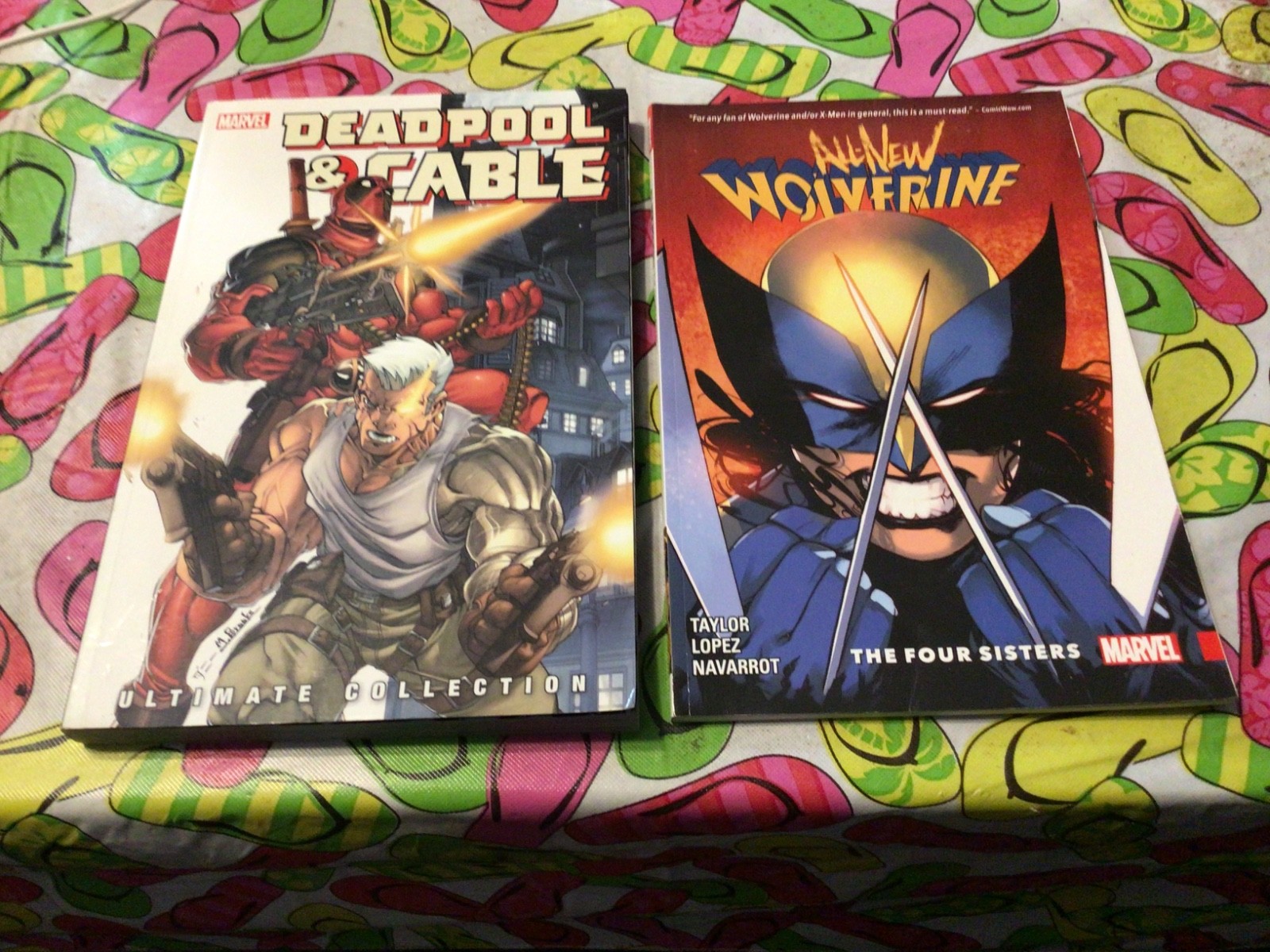 Marvel Comics Lot Of (8) Books. In great one time used Condition.