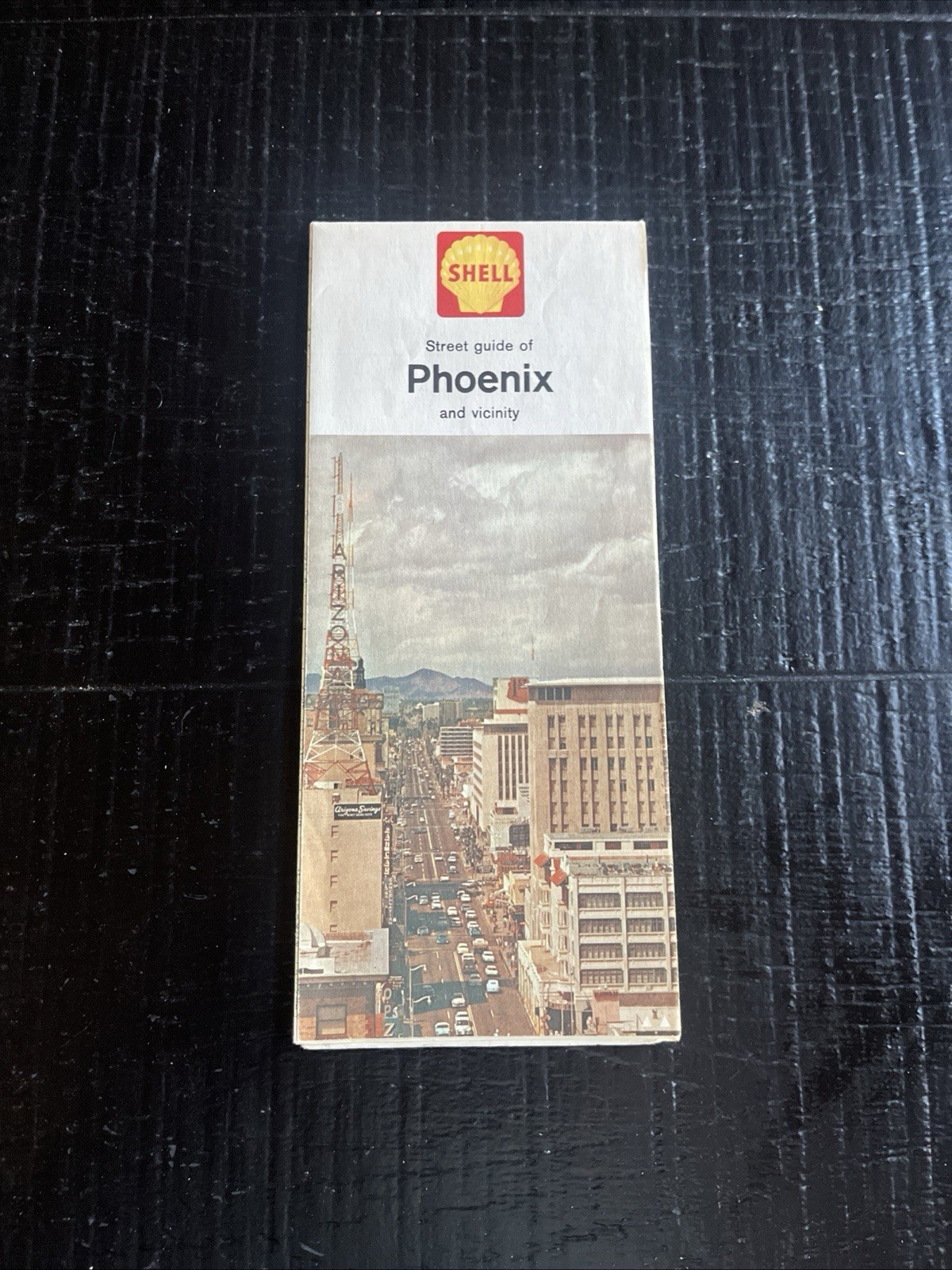 1965 Shell Oil Map of Phoenix, Arizona And Vicinity