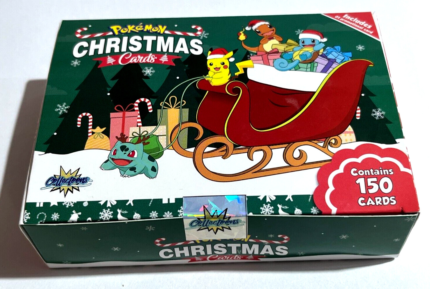 2024 BOX POKEMON CHRISTMAS 2 Collectoons - Full Set 151/151 Peru Holiday VARIANT