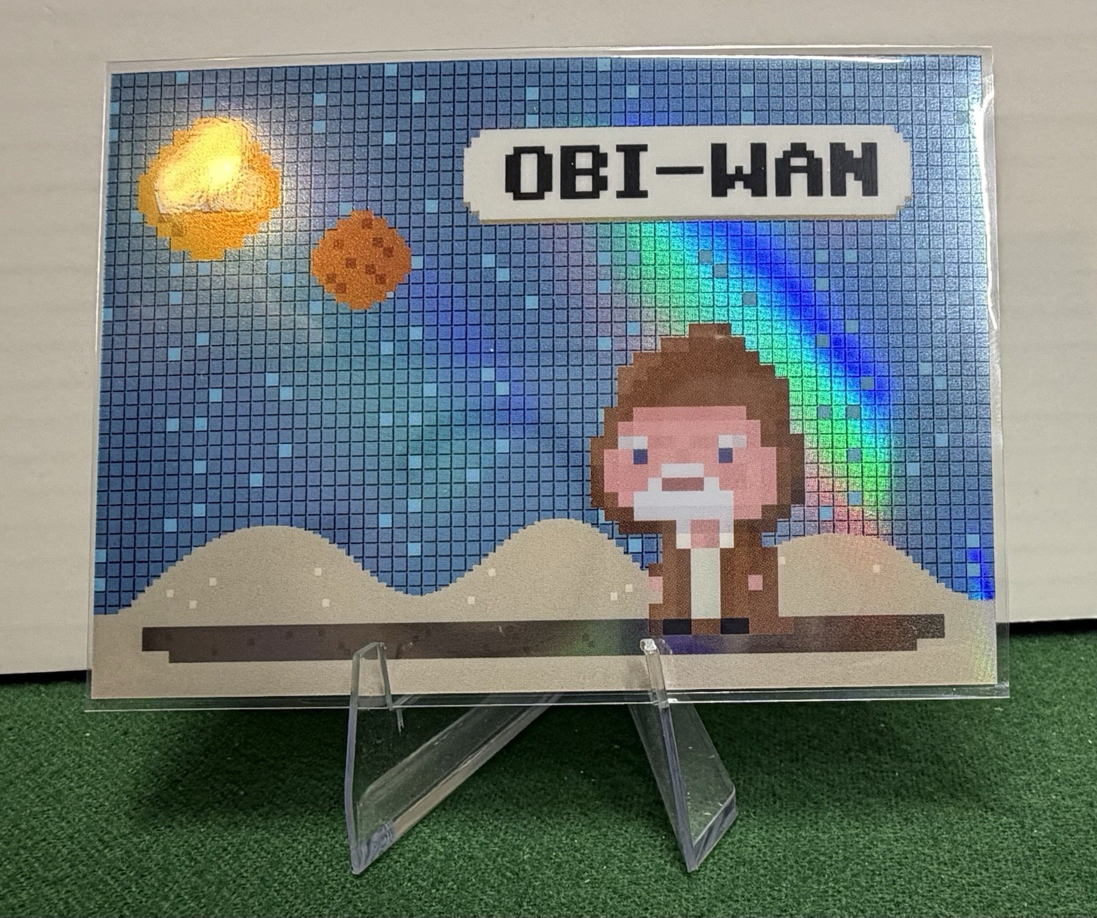 Topps Chrome Star Wars 2026 OBI-WAN Bonus Stage Card #BO-BEN SSP
