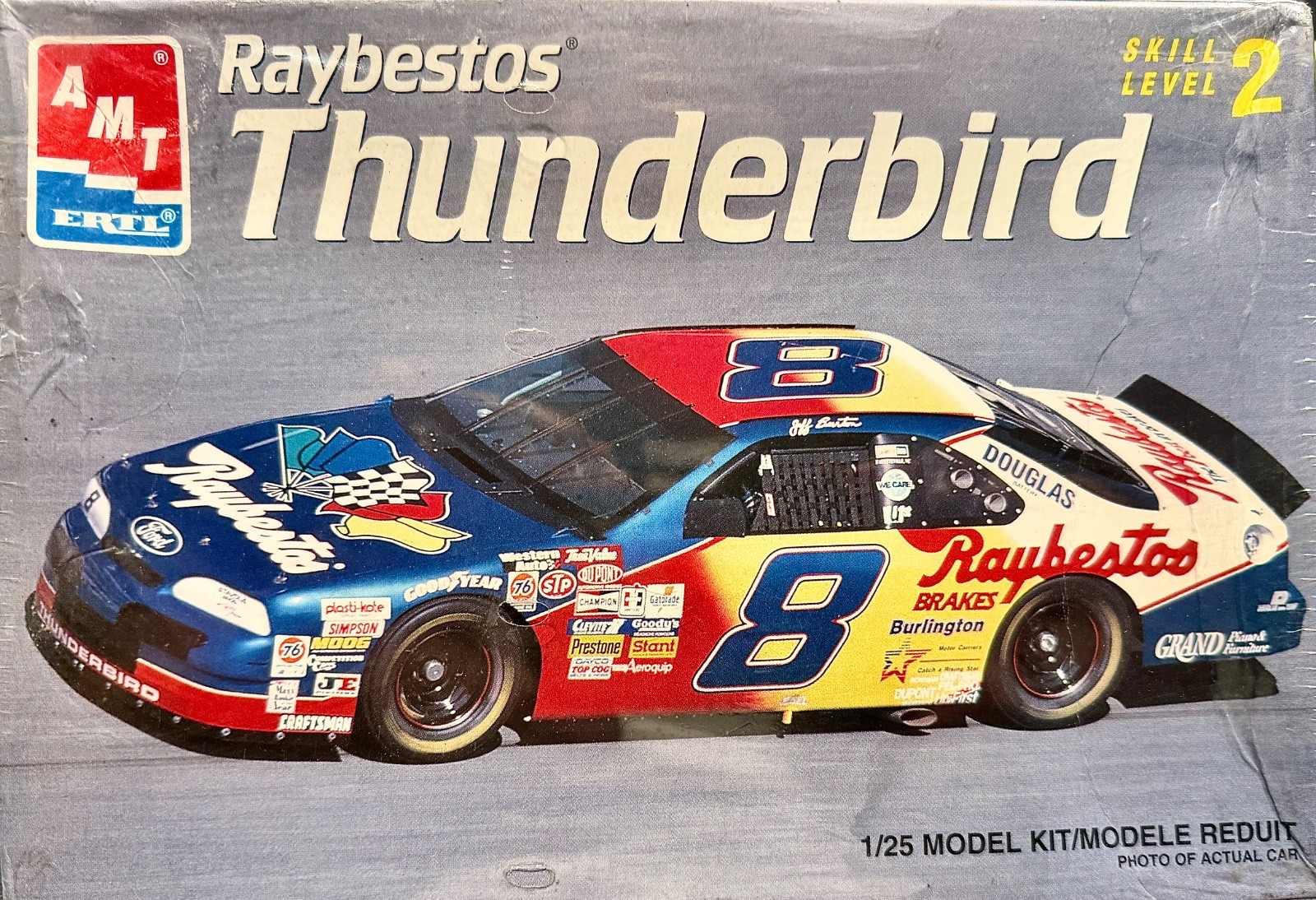 AMT #8 Raybestos Thunderbird Model Kit.  NIB and Factory Sealed