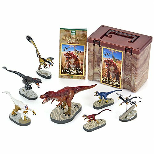 Colorata Discover Feathered Dinosaurs Premium Real figure box NEW from Japan