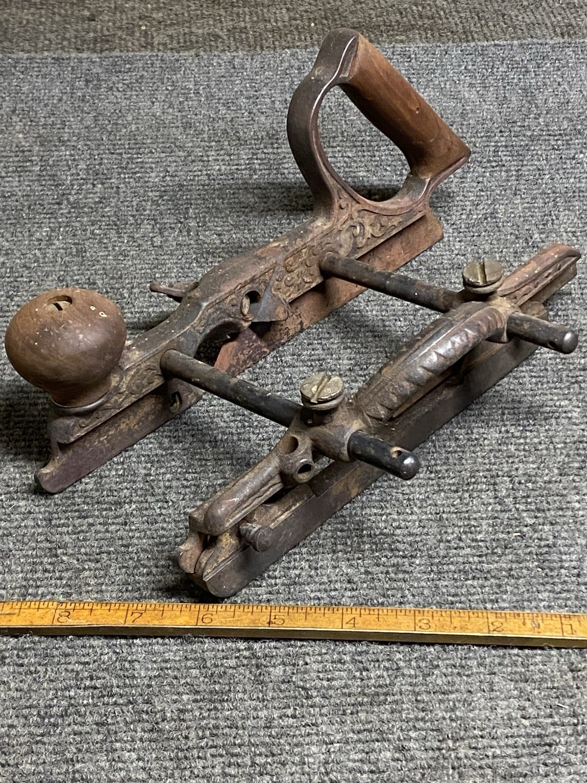 Rare Antique Stanley No. 46 Combination Plow Plane Type 4 1880-1883 For Parts
