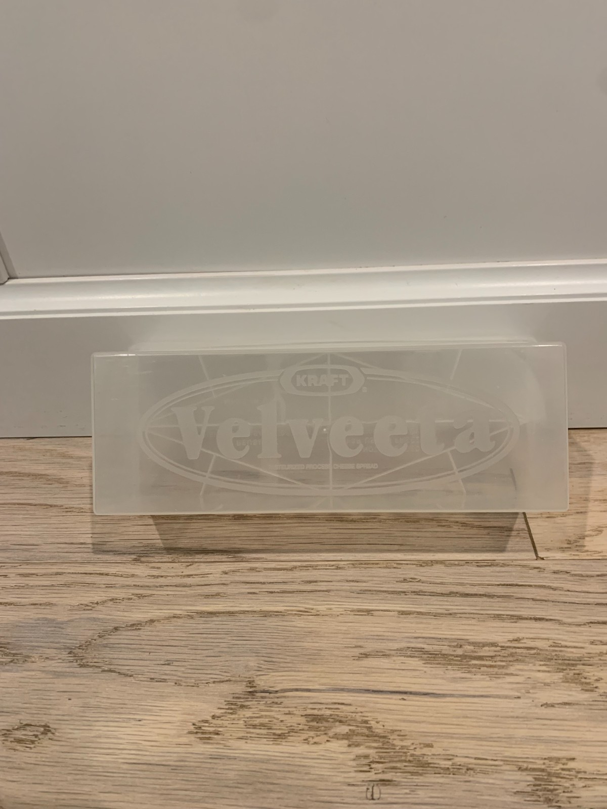 Vintage Velveeta Cheese Keeper Plastic Storage Container
