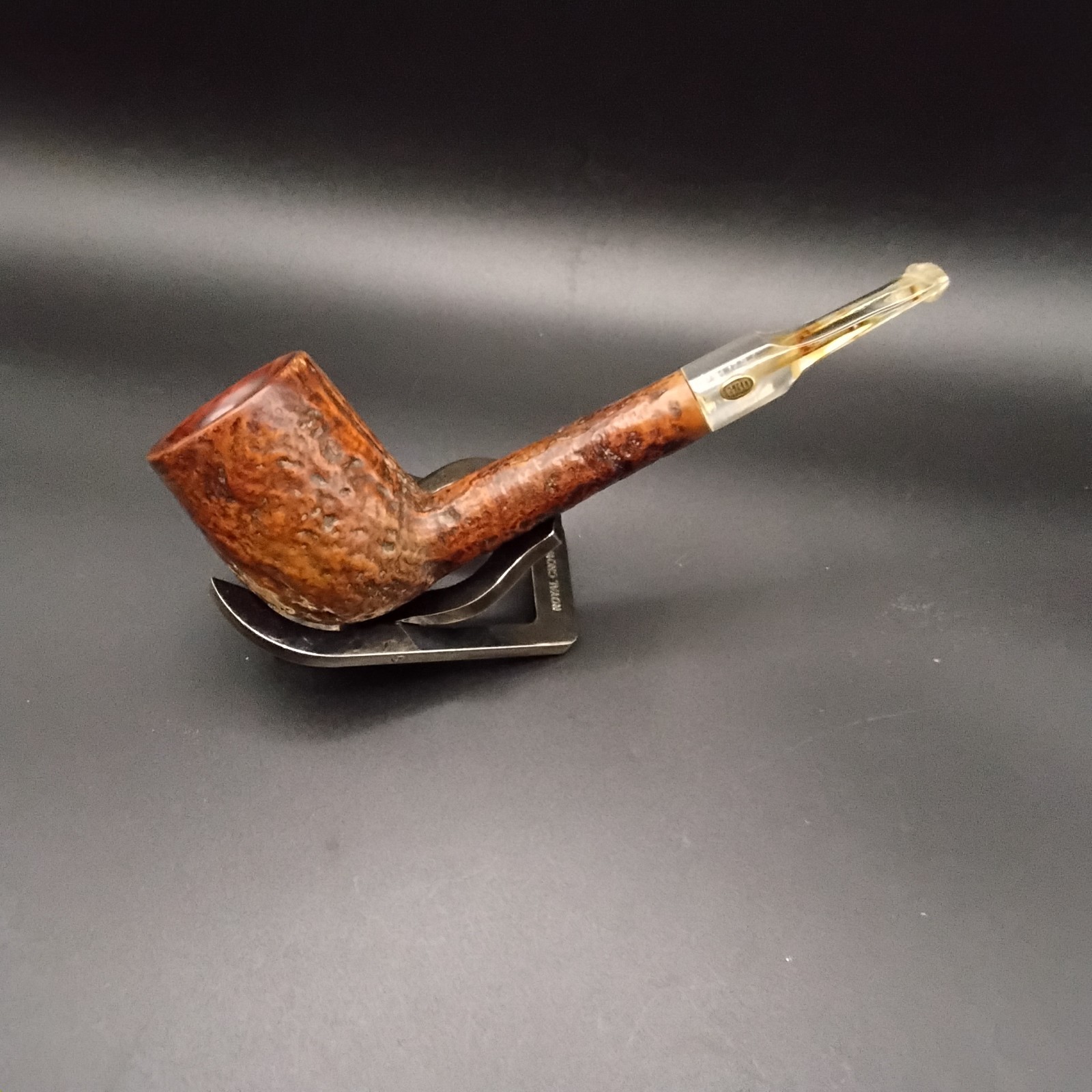 From my collection GBD Prehistoric Lovat #9457 perspex tobacco smoking pipe 