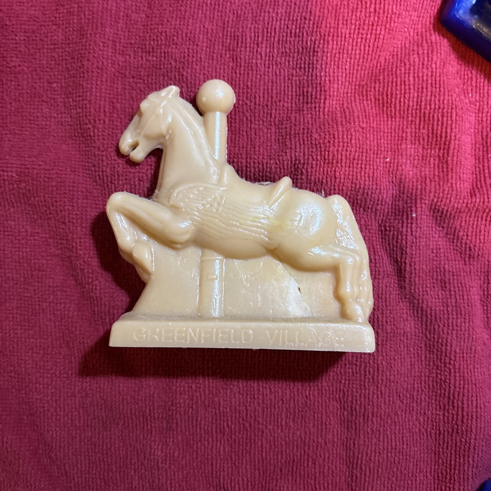 Rare VINTAGE Mold A Rama cream color  GREENFIELD VILLAGE  1913 Carousel & other