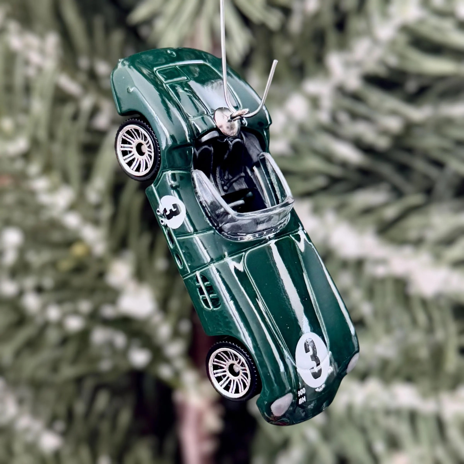 1956 Aston Martin DBR1 Ornament • Multiple Colors • DBR1 Gift • Top Gun Gift