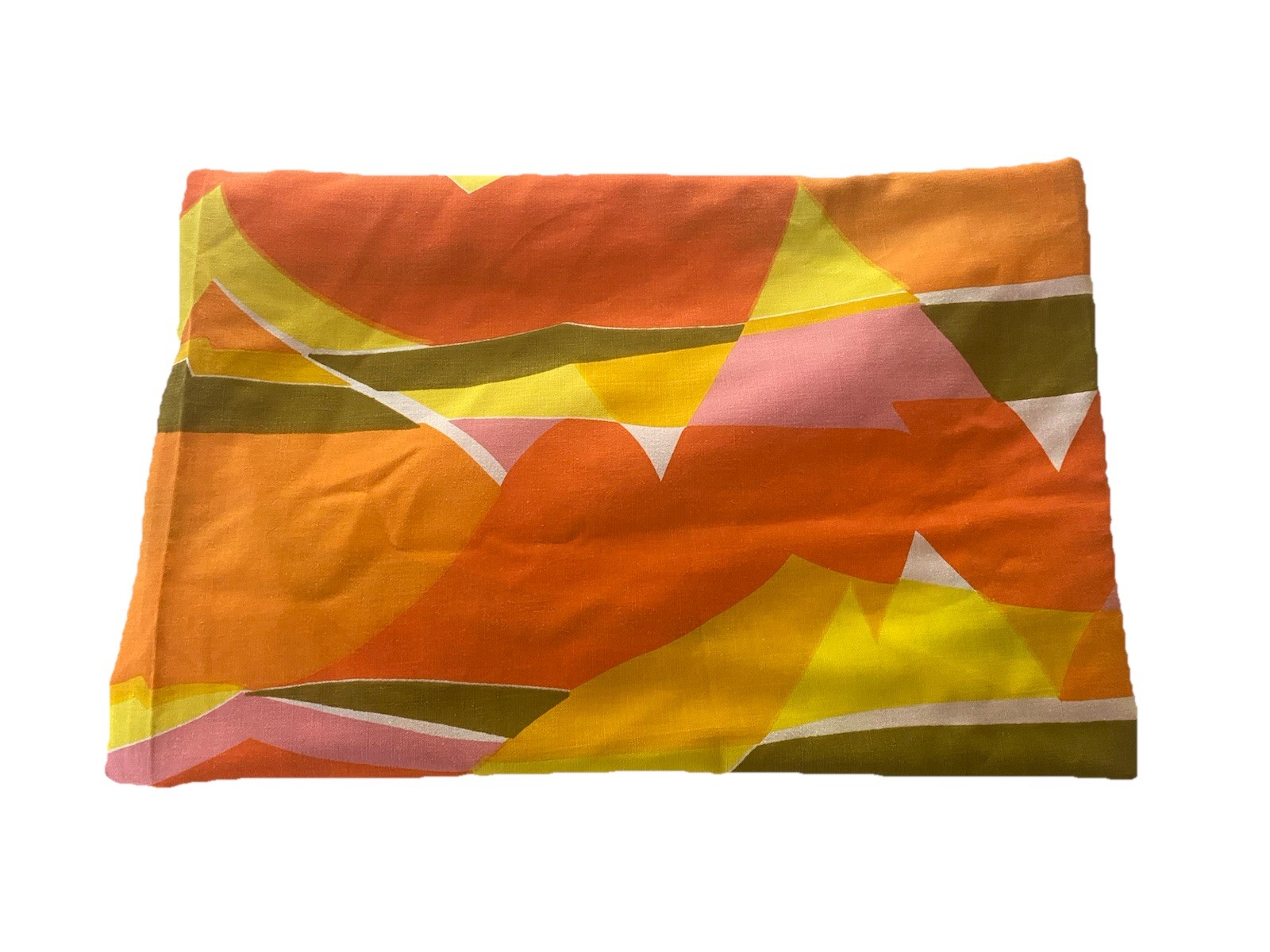 Vintage Mid Century Bedspread Coverlet Abstract 1960’s