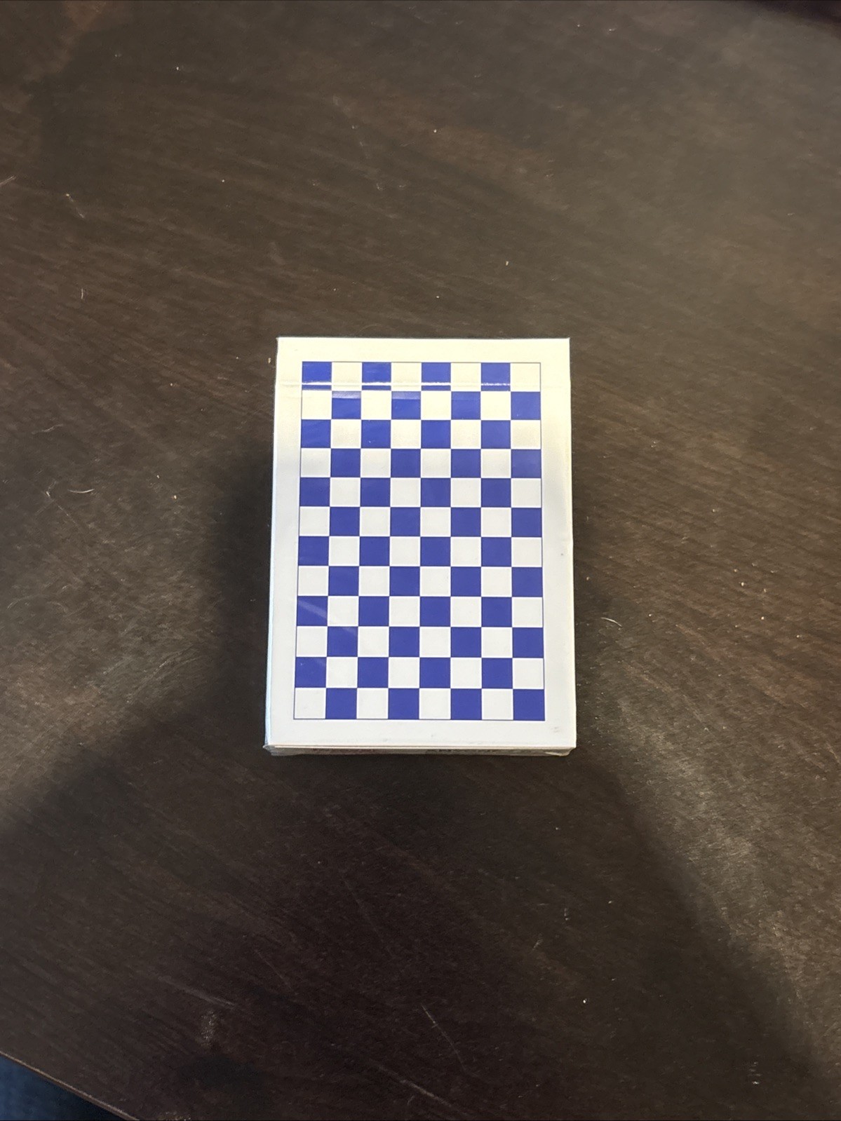 Anyone Worldwide Forever Playing Cards Edition 1 R.03 Blue Checkerboard