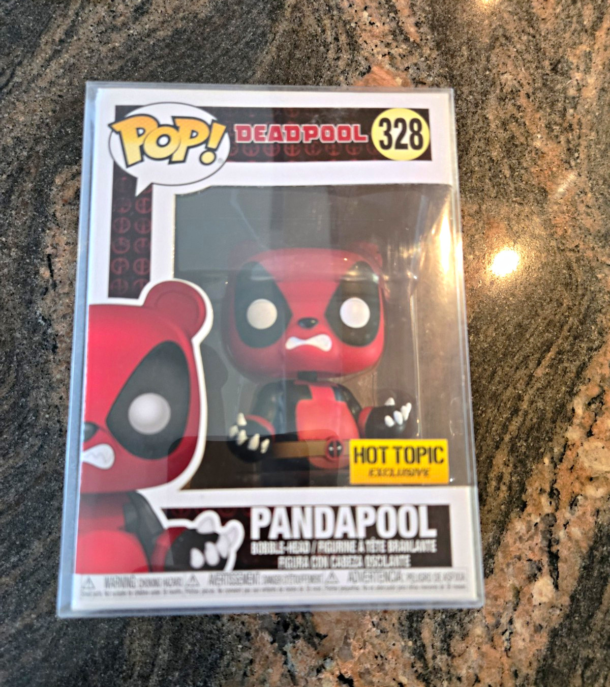 Funko Pop Vinyl Marvel Deadpool Pandapool #328 Hot Topic Exclusive Figure
