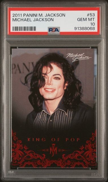 2011 MICHAEL JACKSON #53 PANINI 
