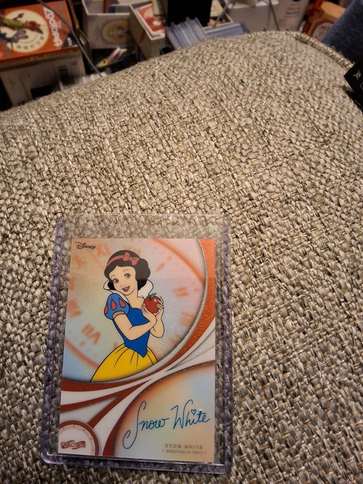 CardFun 2026 Disney Legacy Snow White Single Script Art Orange CDL-SSO-08 16/30