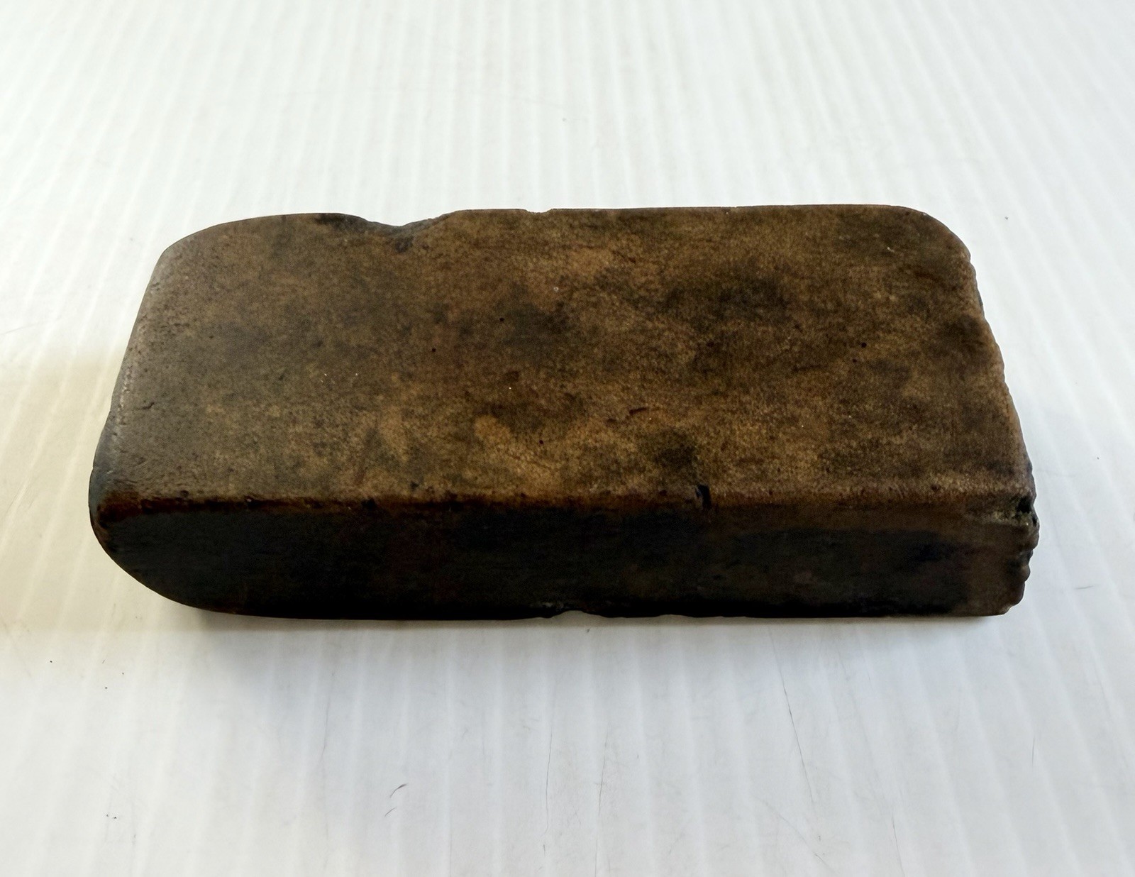 Vintage Natural Whetstone Sharpening Stone Razor Hone 1x2x4.25”