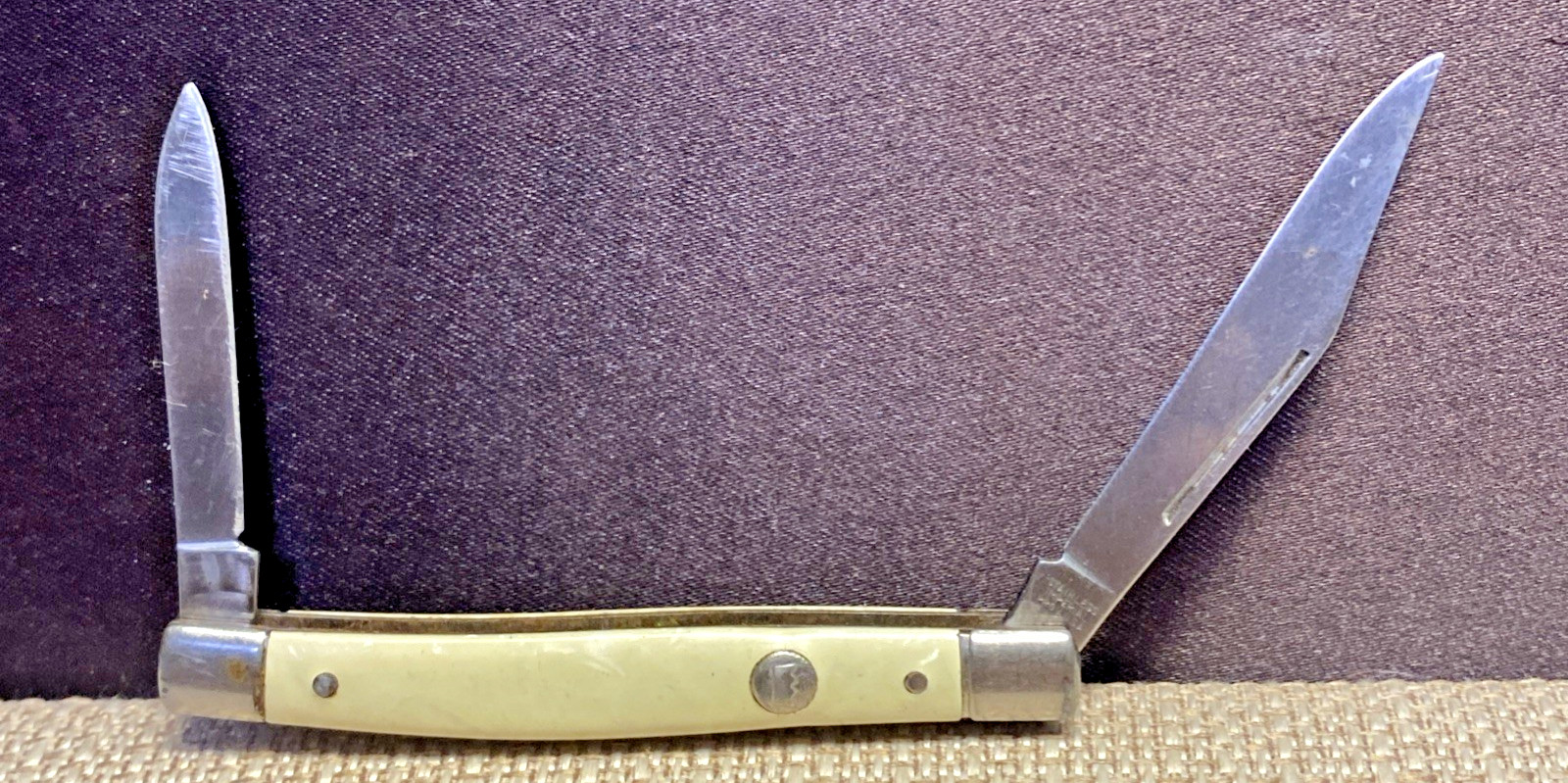 VINTAGE 1946-56 IMPERIAL STAINLESS SLIM POCKET PEN KNIFE