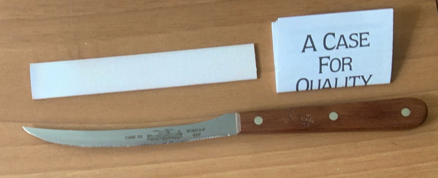 Case XX SC6210 Same As  P210 Tomato Knife  Freddy Krueger Glove Prop