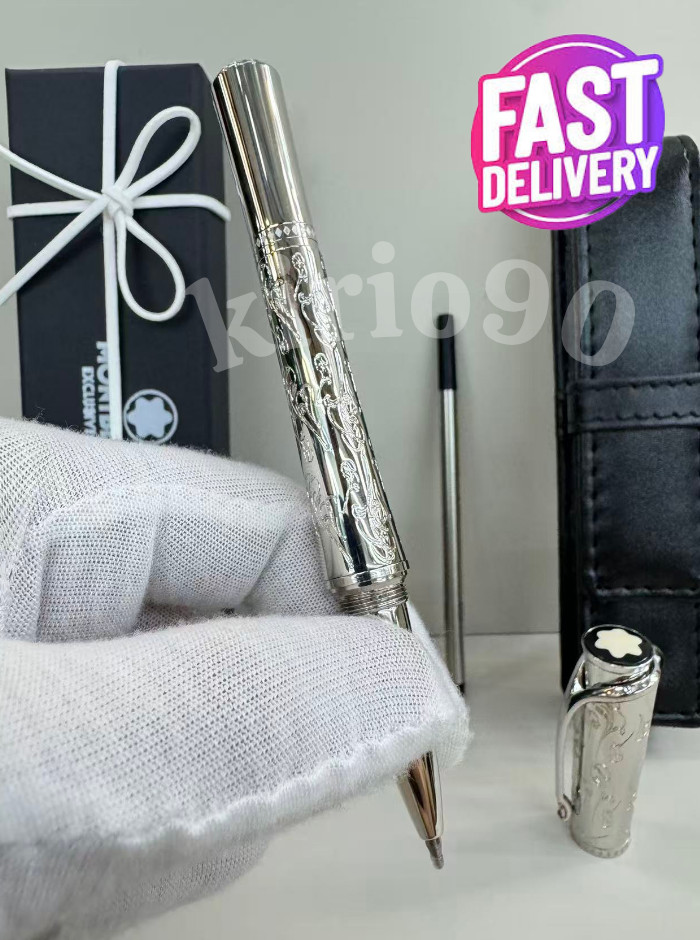 Monaco Princess Grace Kelly Special Edition Rollerball & MONTBLANC Pouch FastShi