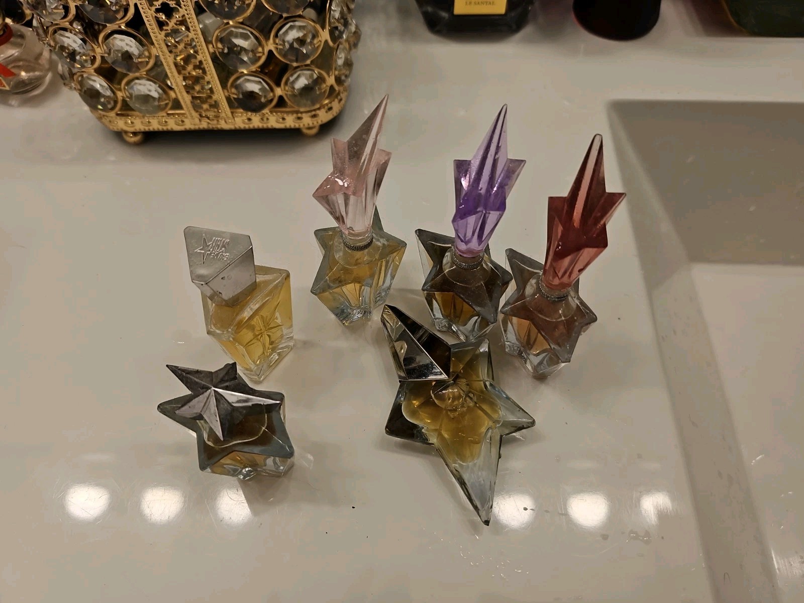 Vintage Thierry Mugler Star Mini Perfume Bottle – Angel & Variants – EMPTY or...
