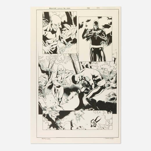 Adventure Comics: The Atom #520 Story Page 27 Original Art (D.C. Comics, 2011) M