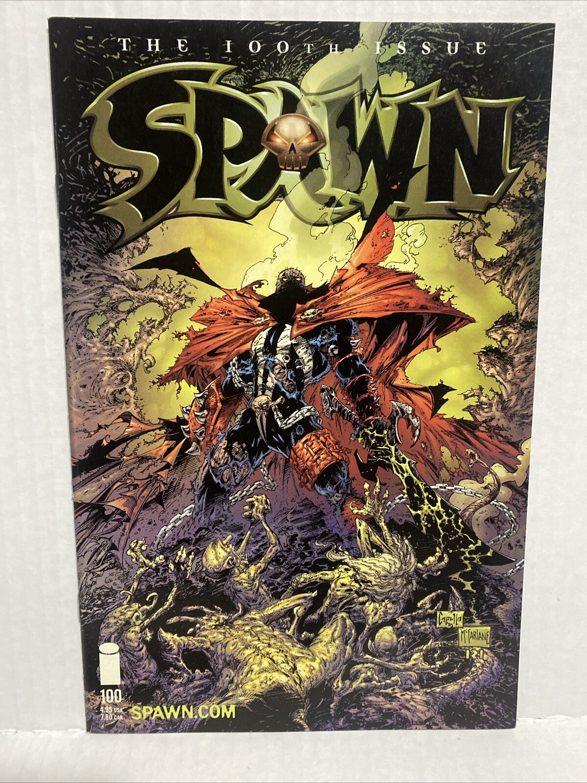 Spawn # 100 Image Comic Book Todd McFarlane