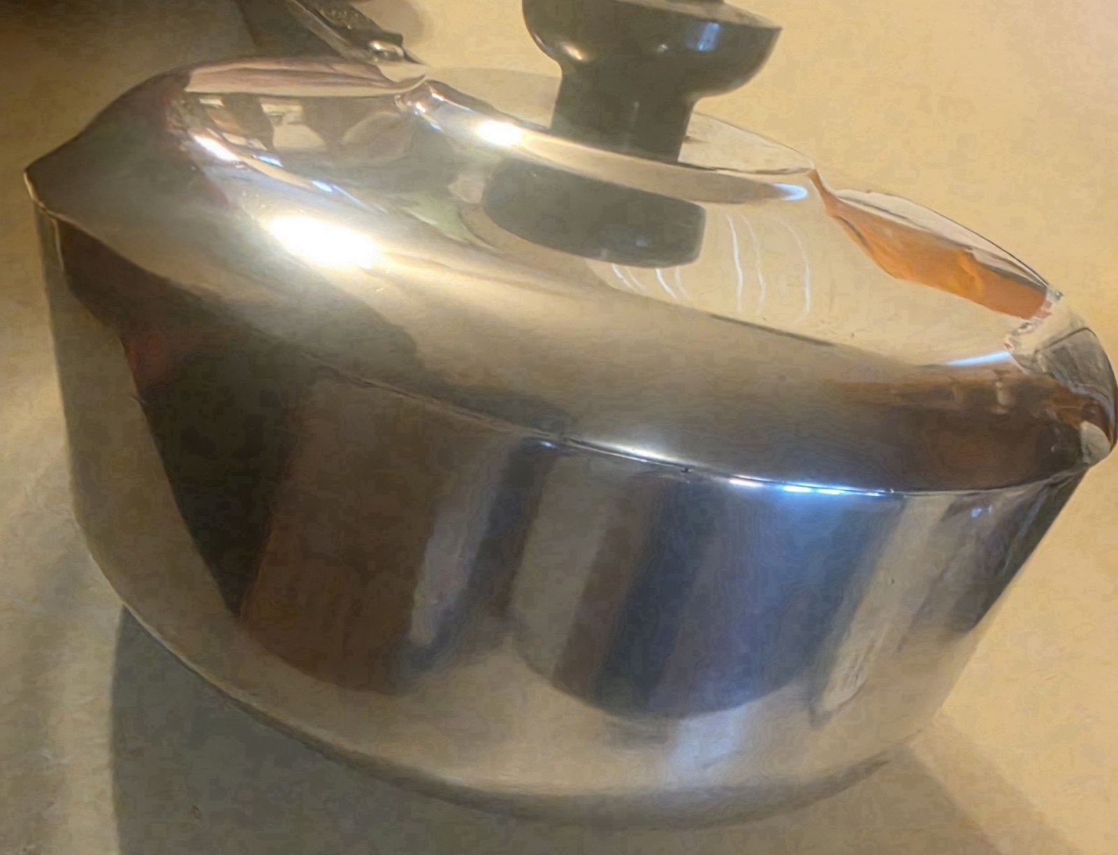 Vintage Magnalite 2.5 Quart 2 Liter GHC Sauce Pan Small Pot w Lid Restored Shine