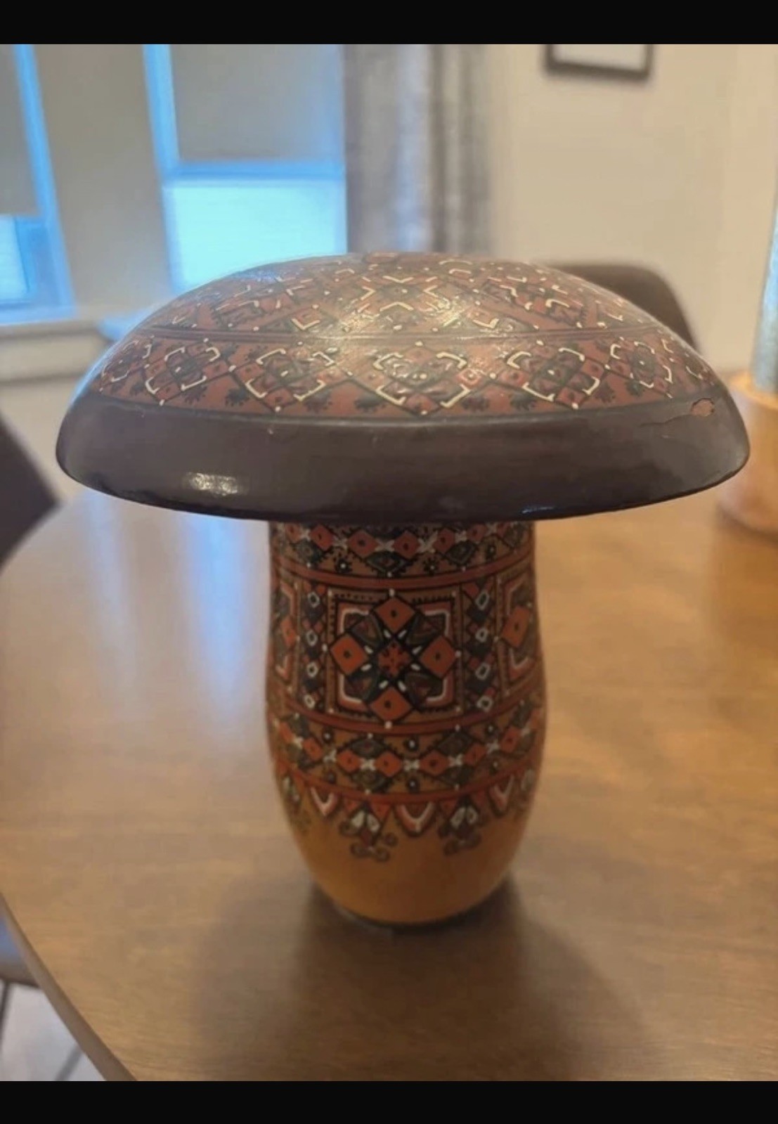 Vintage Ukrainian Hutsul Mushroom