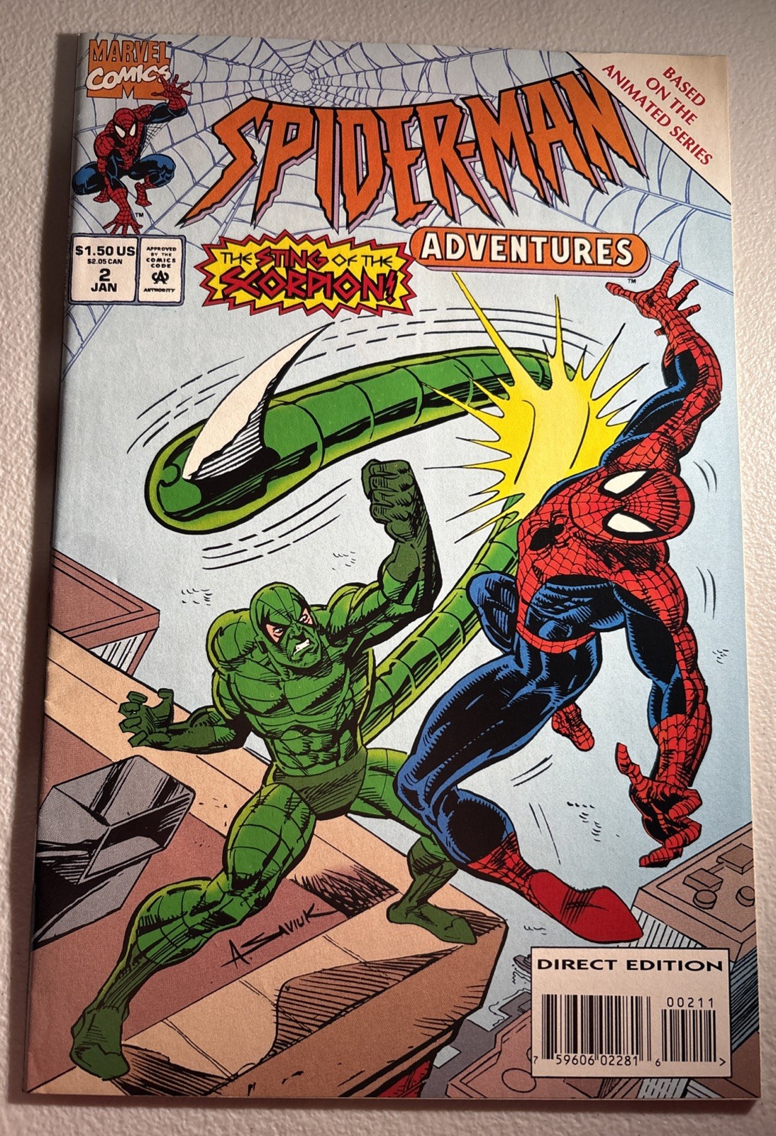 Spider-Man Adventures #2 1995 MARVEL COMICS NM SOLD OUT