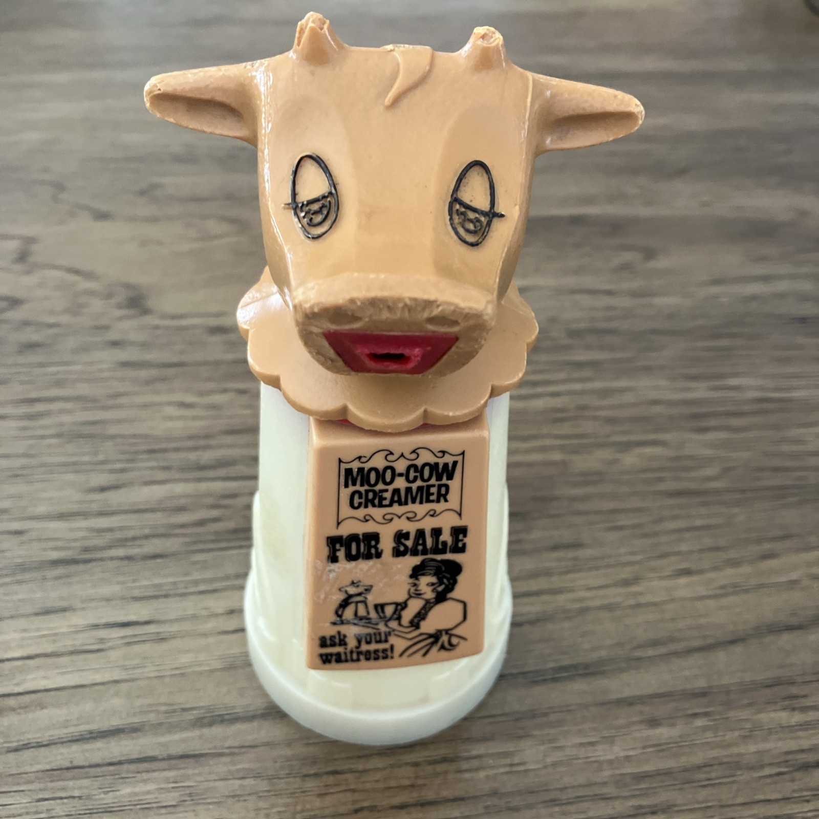 Vintage 1970\'s Whirley Industries 6oz Moo Cow Creamer USA Kitsch